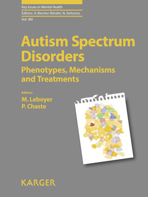 cover image of Autism Spectrum Disorders